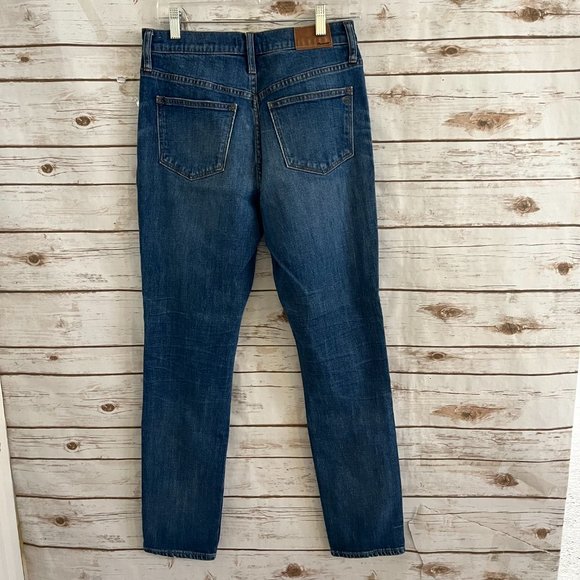 Madewell Women's Boot Cut Jeans - Blue - Picture 6 of 9